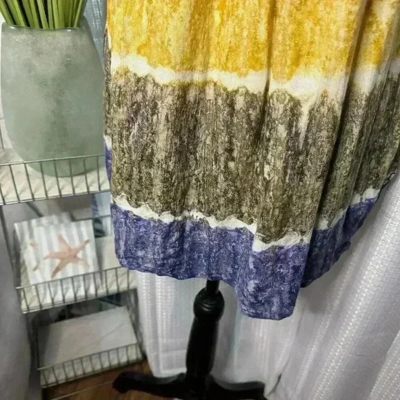 Rima BeachWorld Tank Colorblock Embroidered Womens One Size Fits Most - Picture 6 of 10